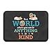 Produktbild Ocabags In A World Anything Be Kind Puzzle Autism Awareness Skid Resistance Welcome Door Mats Bath Rug