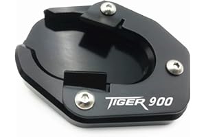 HRTLSS Kickstand Extension Plate Pad, For Triumph TIGER 900 TIGER 900 GT GT PRO TIGER 900 GT LOW TIGER 850 SPORT Kickstand Foot Side Stand Extension Support Plate Pad