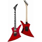 Maxword DG-34RD Kelly Kasa Floyde Rose 2x Zebra Humbucker Manyetik Elektro Gitar