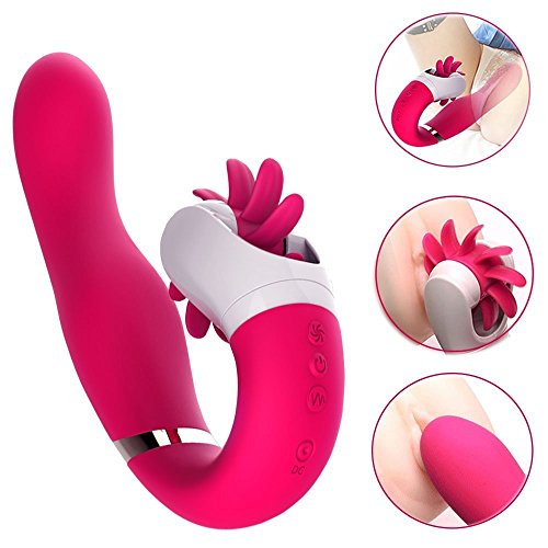 Preisvergleich Produktbild Personal Massager - Waterproof USB Rechargeable Vibrating Power wand massager vibrator - MLMLCA Silicone 12 Speed GSpot Vagina and CliToris Vibrating Vibra-Tor S-E-X Toy for Women or Couples (Pink)