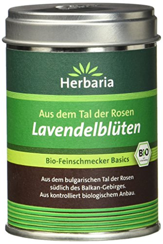 Preisvergleich Produktbild Herbaria Lavendelblüten, 1er Pack (1 x 15 g Packung) - Bio