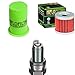 Produktbild Luftfilter Ölfilter Zündkerze Suzuki GN 125 1994-1999 Wartungskit Servicekit