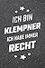 Produktbild Ich bin Klempner Ich habe immer Recht: Klempner Punktraster Notizbuch, Notizheft oder Schreibheft | 110  Seiten | Büro Equipment & Zubehör | Lustiges Geschenk zu Weihnachten oder Geburtstag