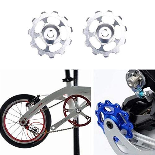 Preisvergleich Produktbild TEAMYO Fahrrad-Schaltwerk-Rad, Fahrrad-Führungsrad-Aluminiumlegieru... 11T Rad