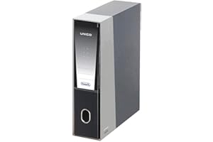 Favorit Raccoglitore Unico con Custodia, 28.5 x 33 x 9.5 cm, Nero, 1 Pezzo