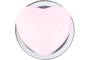 HTTDSLF Telefongriff mit Expandierendem Ständer, Magnetische Handy Fingerhalterung, Handy Griffhalter Einziehbarer Liebe Herz Griff Magnet, Ausziehbarer Griff für Smartphones Tablets, Rosa