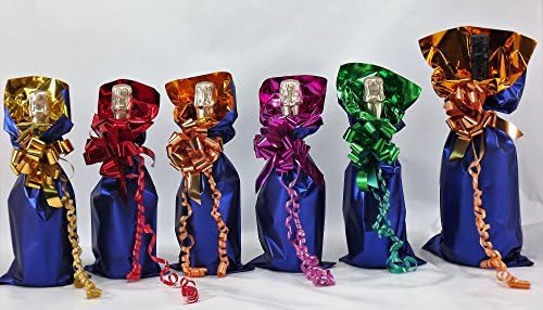 Set Pack Gifts Wine. Bicolor Line for Wine Kit. 15Â Envelopes PPL Assorted in 5Â Colours Indoor + 15Â Tapes Strip Coordinated blue line