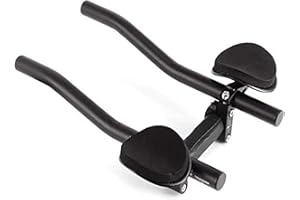 CZ-XING Bike Triathlon Aero Rest Handle Aluminium Alloy Bar Handlebar Cycling Clip On Tri Bars Bicycle Accessories Mountain Bike Road Bicycle Aluminum Alloy Handlebar Triathlon Aero Rest Bar