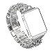 Produktbild For Apple Watch Band, Wearlizer Stainless Steel Watch Band Replacement Strap for Both Apple Watch Series 1 and Series 2 - 42mm Silver