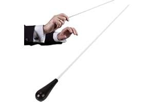 AOVNA Resin Handle Conducting Baton Music Conductor Baton Symphonyer Choral Director Accessories for Orchestra Concert Band Music Performance