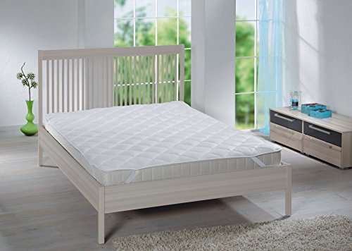 Belsonno® Microfaser Matratzen-Schoner Matratzenauflage 90×200 cm | Premium Unterbett – Matratzen Auflage EXTRA WEICH | Auch für Boxspringbetten geeignet | Schutz für Ihre Matratze - 2