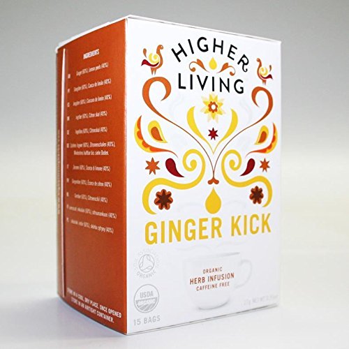 Higher Living | Ginger Kick - organic | 1 x 15 bags