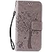 Produktbild Nancen Compatible with Handyhülle Galaxy S6 / G9200 Flip Schutzhülle Zubehör Lederhülle mit Silikon Back Cover PU Leder Handytasche