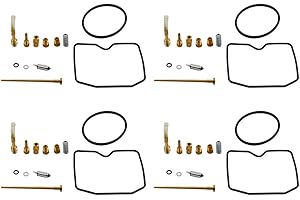 WFLNHB 4X Carb Carburetor Kit Replacement for Suzuki 1996-2003 GSF600S Bandit 18-2639