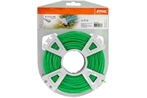 Stihl 9302418 Strimmer Line Round and Quiet Roll 2.0 mm 60 m Green