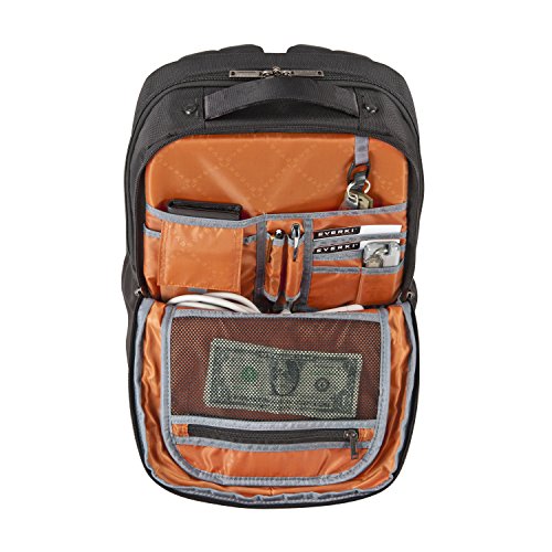Everki Studio     Laptop Rucksack f  r Notebooks bis 14 1 Zoll  36 cm  MacBook Pro 15 Zoll mit integriertem Ecken   Schutz   System  Trolley-Lasche un