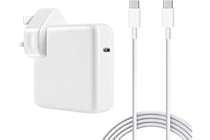 GWCLY Mac Book Pro Mac Charger - 67W USB C Fast Mac Charger Power Adapter Compatible with MacBook Pro 16, 15, 14, 13 Inch, MacBook Air 13 Inch, for Laptop/Tablet/Smartphone with USB C Port