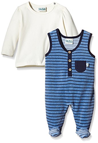Sanetta Baby Boys 113518 Footies, Blue (bluejay Melange 5930), 3 - 6 Months