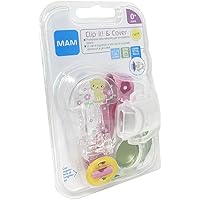 Portaciuccio Chicco Con Nastro E Clip - Universale Per Tutti I Ciucci - Design Neutro E Pratico