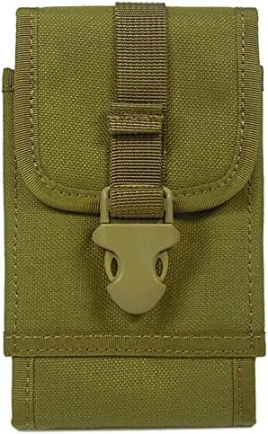 Wynoz Sand EDC Tactical Molle Compatible Waist Bag for Smartphone Carrier Belt Pouch Holster Cover Case Oversize iPhone 6s Plus Samsung Note 5