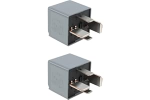 OTOTEC 2PCS Car Relay 5M5T-14B192-EA V23136-J4-X62 Compatible with Mondeo Fiesta Focus Ka Transit Kuga Ranger Explorer C-Max Galaxy S-Max B-Max 4 Pin DC12V 70A Plug In Mount