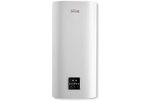 Ferroli TITANO TWIN GRZ57JKA Scaldacqua elettrici slim compatto a doppio serbatoio con wifi - wireless - wi-fi (100 Litri)