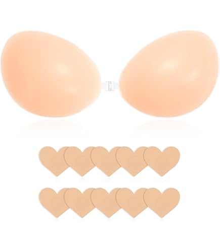 Reggiseno Adesivo In Silicone Push Up - Invisibile, Riutilizzabile, Senza Spalline - Foto 10