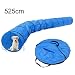 Produktbild OUTAD Spieltunnel Hundetunnel Agilitytunnel Hundehöhle Indoor Outdoor 525x50cm (Hellblau)