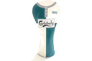 Caddy Club Golf Headcovers – Driver Headcover – Perfect Golf Gift – Fits All Major Brands – Classic Football Club Designs – Premium Stitching, Durable Lining – Multiple Designs