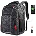 Produktbild Herren Arbeit Laptop Rucksack für 17 Zoll Laptop,Damen Business Notebook Computer Rucksack mit USB-Ladeanschluss Wasserdicht Travel Backpack,Daypack für Schule Einkaufen Reisen