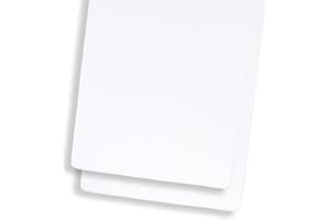 Snuz Pack of 2 SnuzKot Junior Bed Fitted Sheets - Breathable Jersey Cotton Bed Sheets for SnuzKot Cot and Extended Junior Bed - White