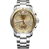 Victorinox Swiss Army Herren-Armbanduhr Chronograph Quarz Edelstahl 241658