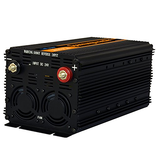 Generic Onduleur 2000 W Convertisseur de tension DC 24 V sur AC 230 V