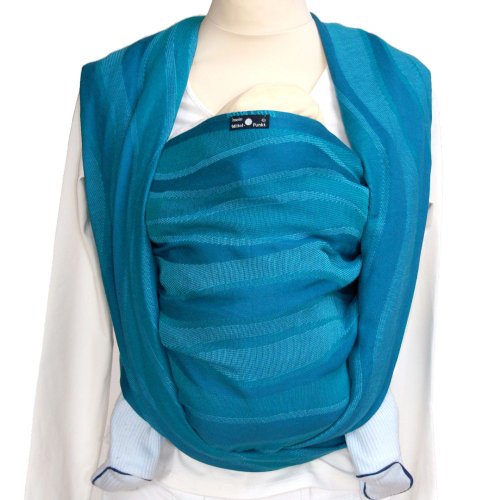 Didymos Waves Baby Wrap Sling (Size 3, Acqua)