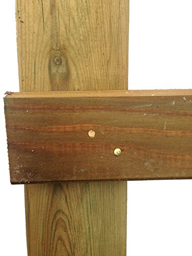 Gartenzaun Lattenzaun Staketenzaun B180 x H60 cm. - 4
