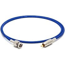 Cavo audio RCA 7N OCC maschio a maschio 75 Cavo stereo coassiale RCA a RCA SPDIF Premium per soundbar CD DVD TV digale