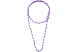Mytoptrendz® Long Strand Purple Bead Necklace Womens Fashion Accessories