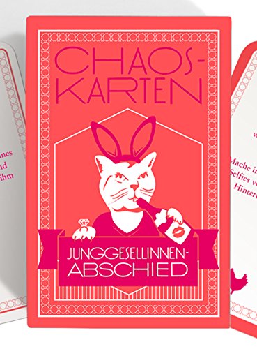 Chaoskarten Junggesellinnenabschied Spiel – Das Original – 50 Missionen