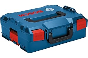 Bosch Professional: system walizek L-BOXX obciążalność do 100 kg, nośność do 25 kg i wytrzymałość na rozciąganie 50 kg, materiał: tworzywo sztuczne ABS, PA6