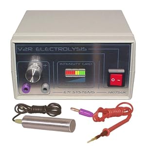 V2R galvanische Elektrolyse Dauerhafte Haarentfernung Ausrüstung. 2 Jahre Garantie. - Image 2