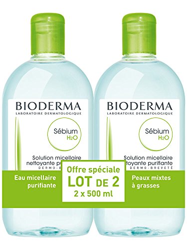 Bioderma Sebium H2O Micelle Solution 2 x 500ml
