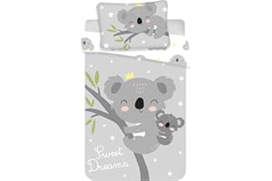 APTEX pościel dziecięca z koalą, 100 x 135 cm, 100% bawełna