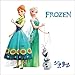 Produktbild XXL Sticker Eiskönigin Party-Fieber Frozen Elsa Anna Olaf
