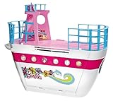 ngsgefahr! Mattel X3209 - Barbie Party-Kreuzfahrtschiff, zusammenklappbar, mit viel Zubehör