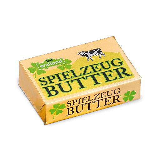 Preisvergleich Produktbild 3 Stück Erzi Butter, Spielzeug-Butter, Holz-Butter, Kaufladenzubehör