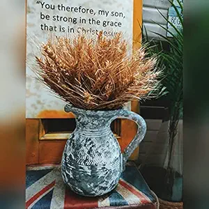 Swargiya Kala Rustic Vase Jug Pot Earthen Pot Home Decor