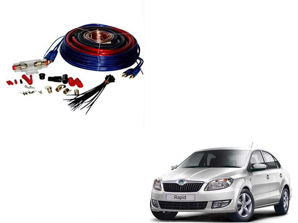 Auto Pearl- GeeStar 8 Guage 2 Channel Amplifier Full Installation Kit - Rapid