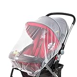 ❤Mosquitera de uso universal: apta para capazos y carros de bebé, sillitas de paseo, minicunas, mecedoras, moisés, cunas, camas infantiles y cunas de viaje