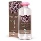 Alteya Organic Bulgarian Rose Water 500ml - 100% USDA Certified Organic BIG BOTTLE Authentic Pure Bio Natural Rosa Damascena Floral Water Steam-Distilled from Fresh Hand Picked Rose Flower Petals Sold Directly by the Rose Grower and Distiller Alteya Organics from the Heart of the Bulgarian Rose Valley