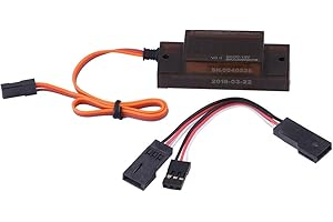 DILWE Tachymètre d'allumage RC, Mini tachymètre compteur de révolution V3.0 pour moteur essence